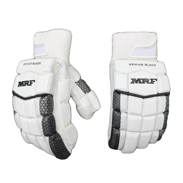 MRF Genius Black Batting Gloves