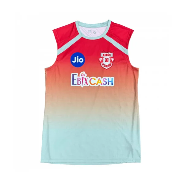 Punjab Kings Sleeveless Jersey Red 0