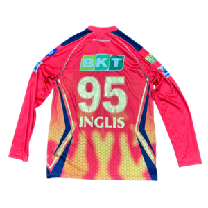 Punjab Kings Inglis Jersey - Long Sleeve