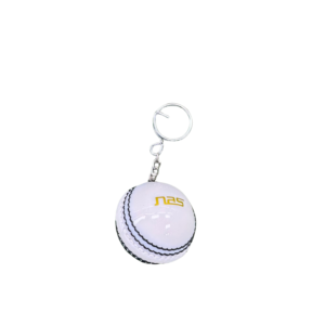NAS Cricket Ball Keychain